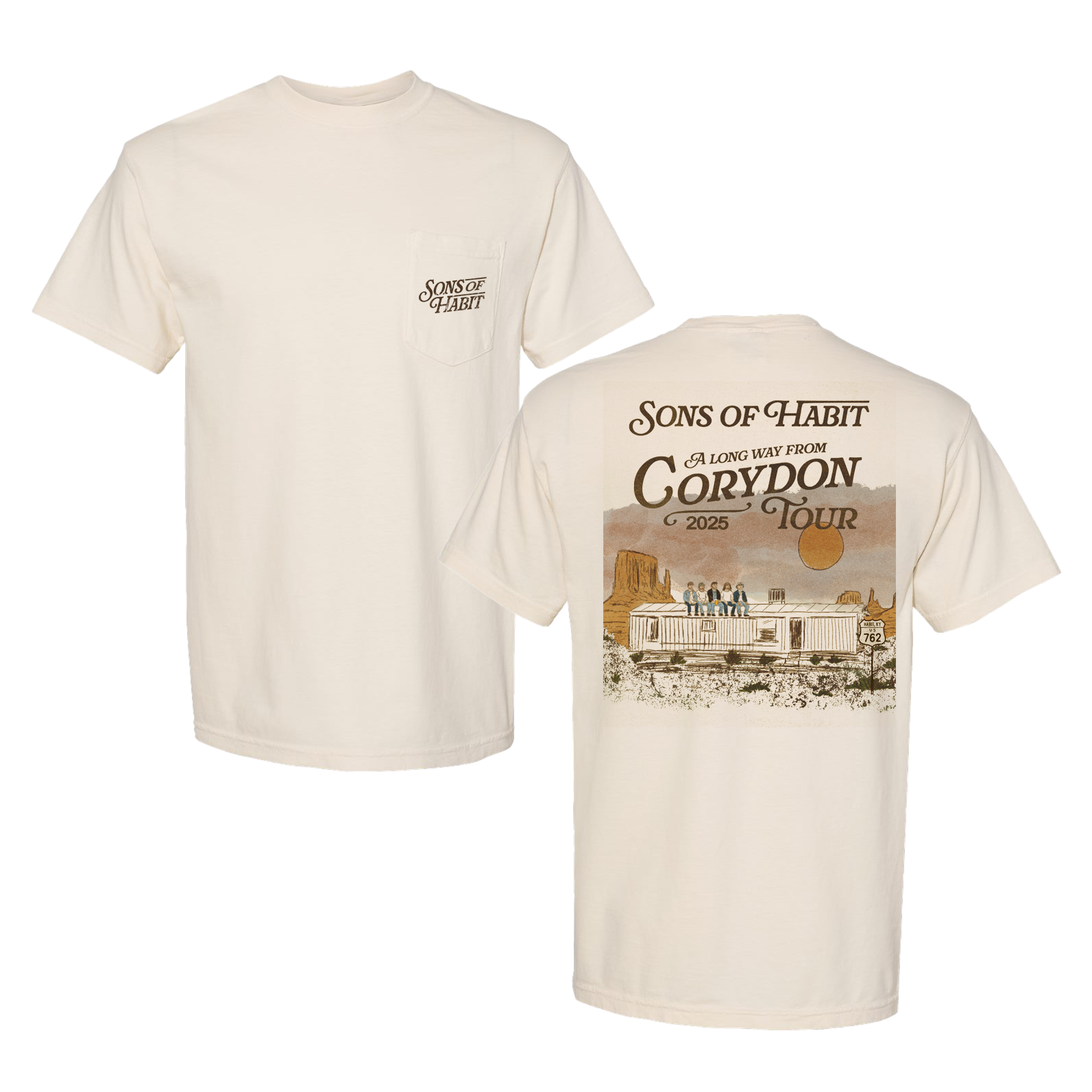 Ivory Pocket Tour Tee